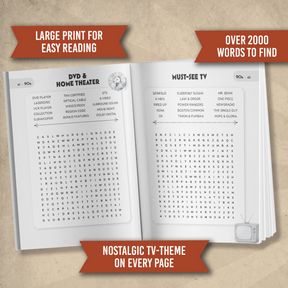 Classic TV Word Search for Adults & Seniors – product image 2