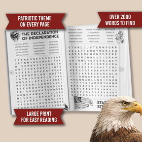 Patriotic 4th of July Word Search for Adults – product image 2
