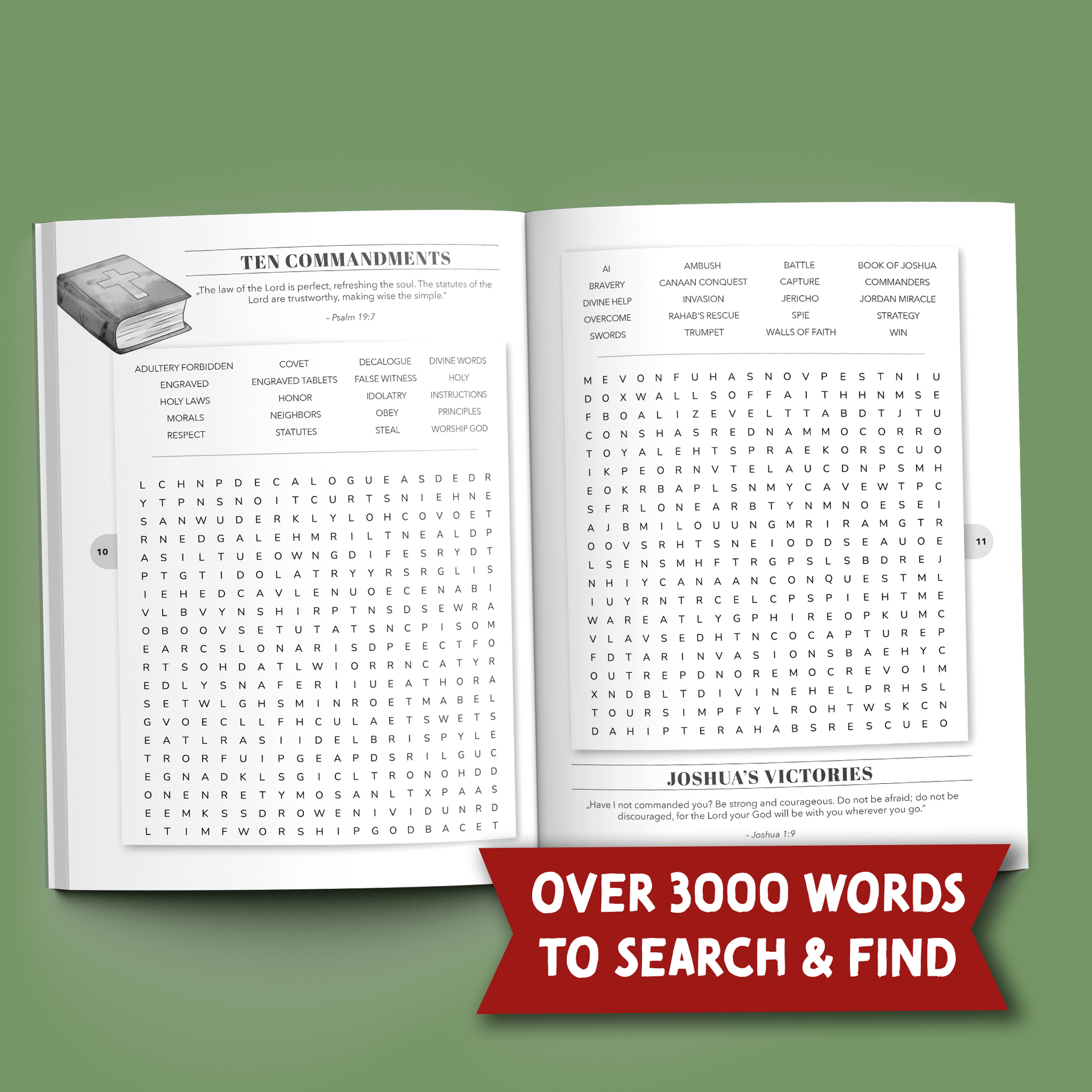 Inspirational Bible Word Search for Adults