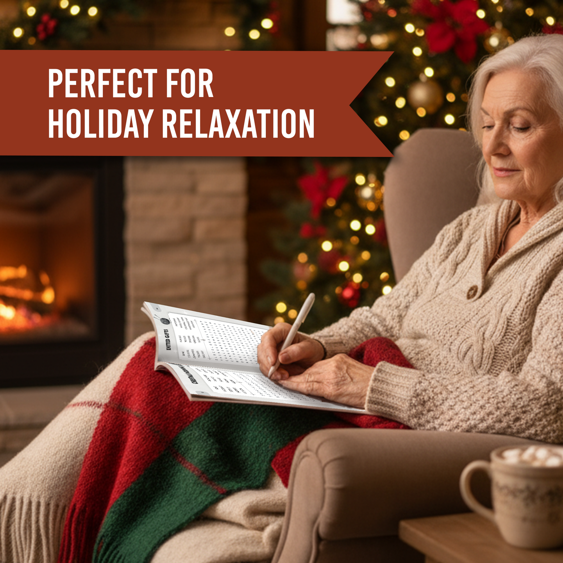 Nostalgic Christmas Word Search for Adults & Seniors