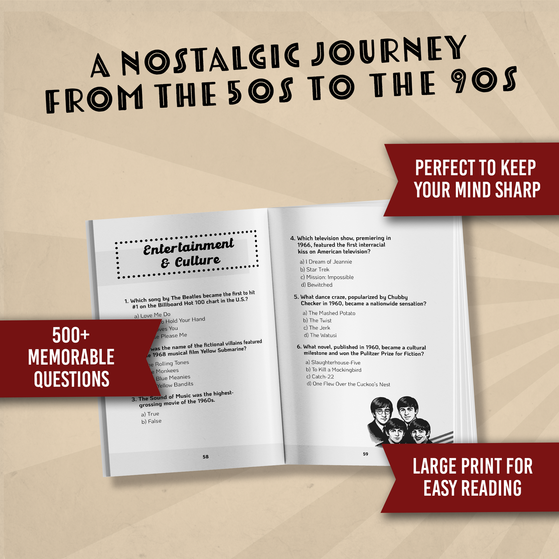 Nostalgic Trivia for Seniors