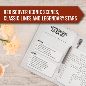 Nostalgic Movie Crossword Puzzles for Adults