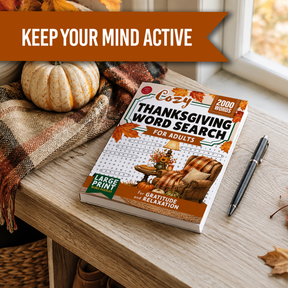 Cozy Thanksgiving Word Search for Adults – product image 4