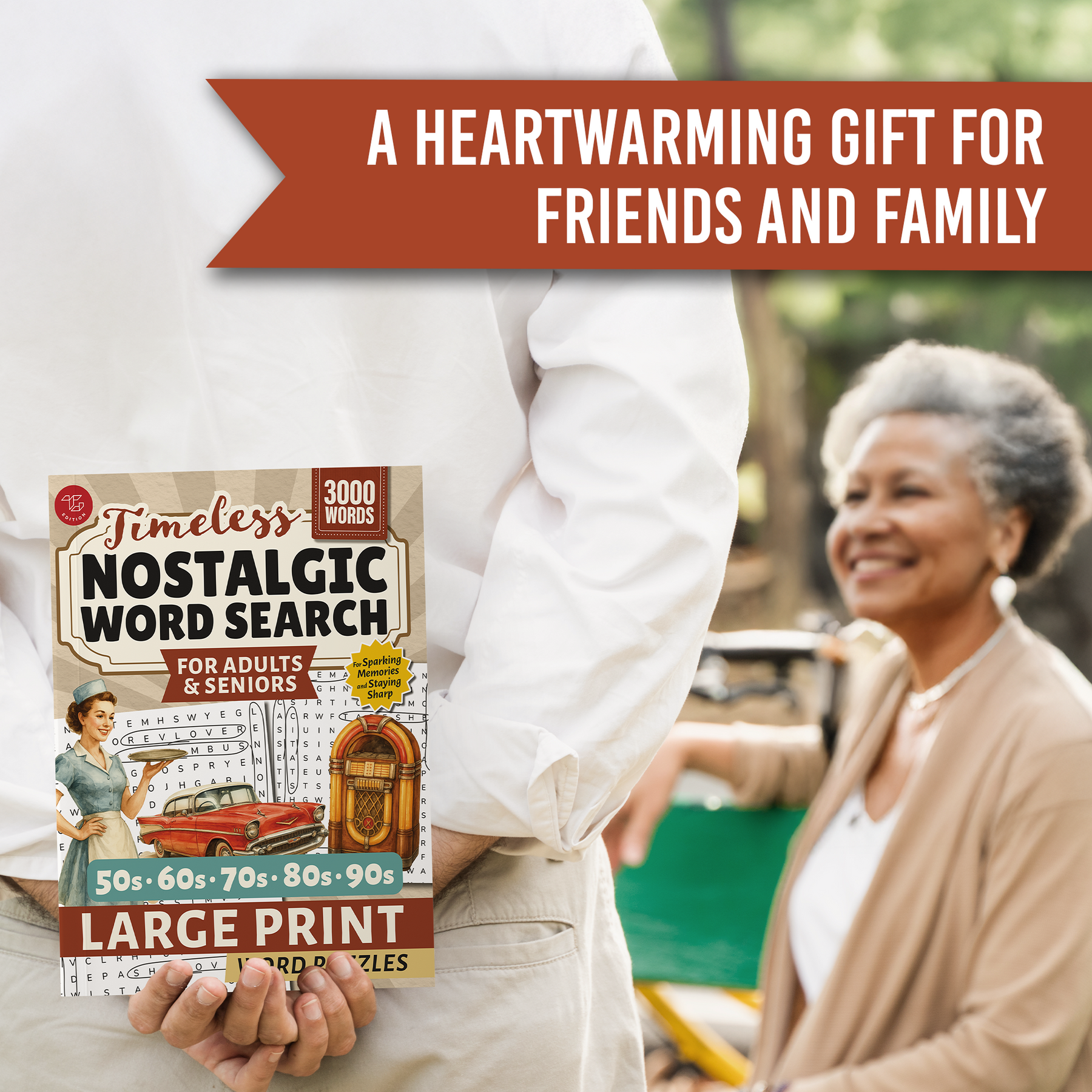 Nostalgic Word Search for Adults & Seniors