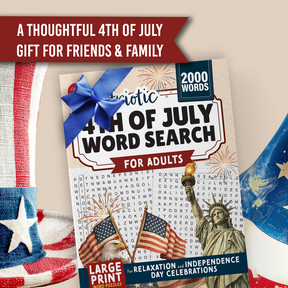 Patriotic 4th of July Word Search for Adults – product image 5