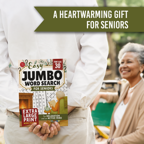 Easy Jumbo Word Search for Seniors