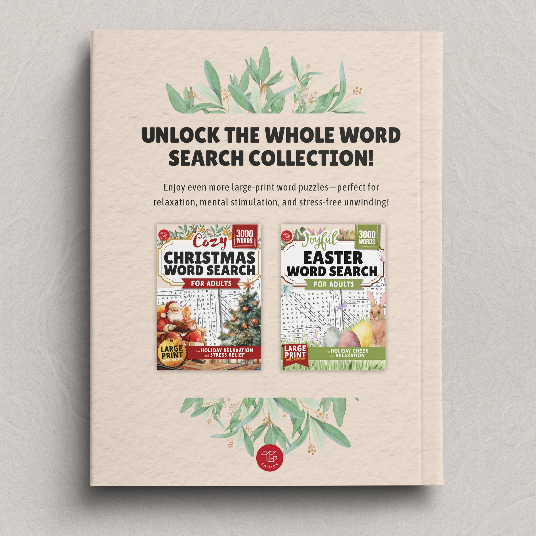 Inspirational Bible Word Search for Adults