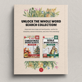 Joyful Easter Word Search for Adults