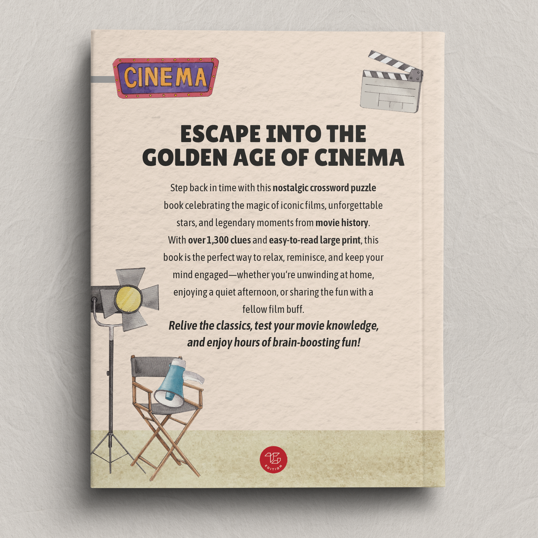 Nostalgic Movie Crossword Puzzles for Adults