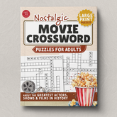 Nostalgic Movie Crossword Puzzles for Adults