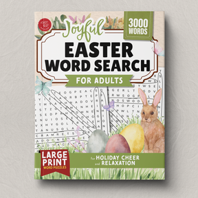 Joyful Easter Word Search for Adults