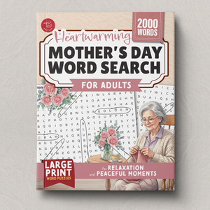 Heartwarming Mother’s Day Word Search for Adults