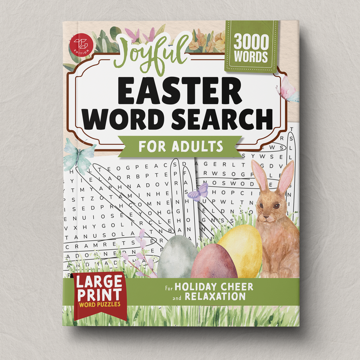 Joyful Easter Word Search for Adults