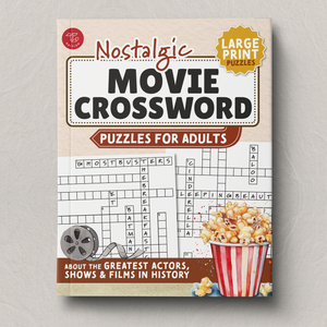 Nostalgic Movie Crossword Puzzles for Adults