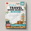 Pocket Travel Word Search for Adults